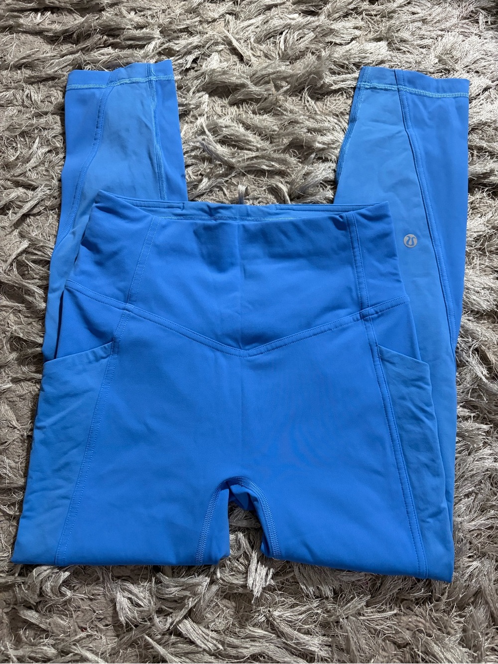 lululemon athletica Electric Blue Mid-Rise Jeggings